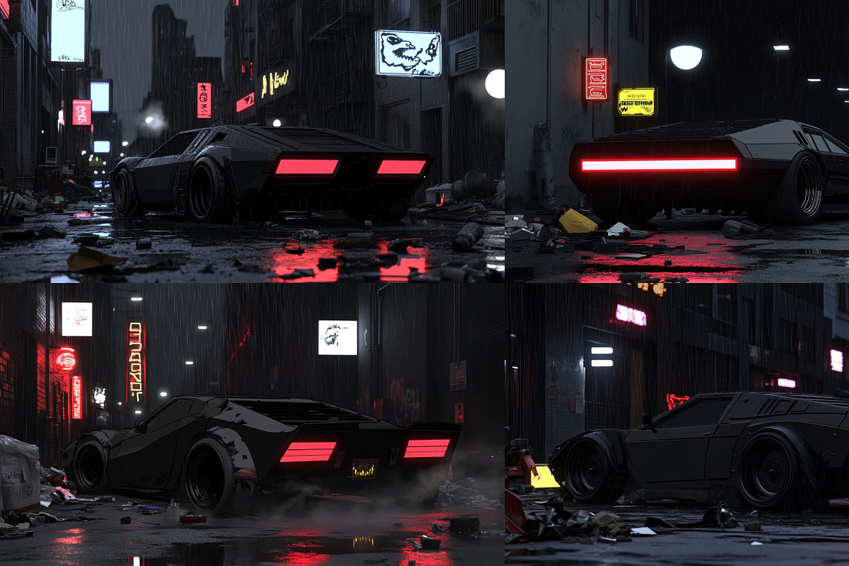 419 MJ Prompts & Srefs for Car Art, an Illustration by Sevenstyles (Photo 12 of 15)