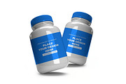 Medicine Bottle Mockup Template Set, a Packaging Mockup by DesignRushMarket (Thumbnail 5 of 11)