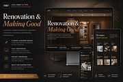 Renovation & Contractor Website, a HTML Template by DigitalsDesigns (Thumbnail 1 of 10)