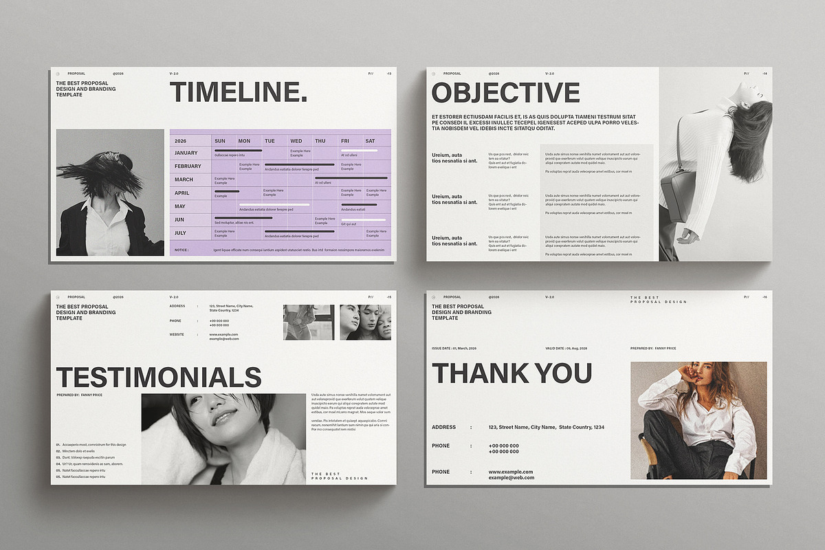 Proposal Presentation Template, a Presentation Template by E-Type (Photo 5 of 5)