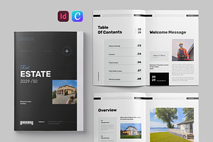 Real Estate Brochure | Canva, a Brochure Template by Pixelpick