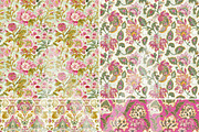 Bohemian Printable Backgrounds, a Pattern Graphic by Maishop (Thumbnail 6 of 8)