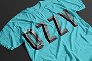 Metal Shine Font, a Font by Handmadefont (Thumbnail 7 of 9)