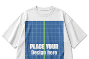 Oversized T-Shirt Flat Lay Mockup, a Shirt Mockup by Pixel Foundry (Thumbnail 2 of 3)