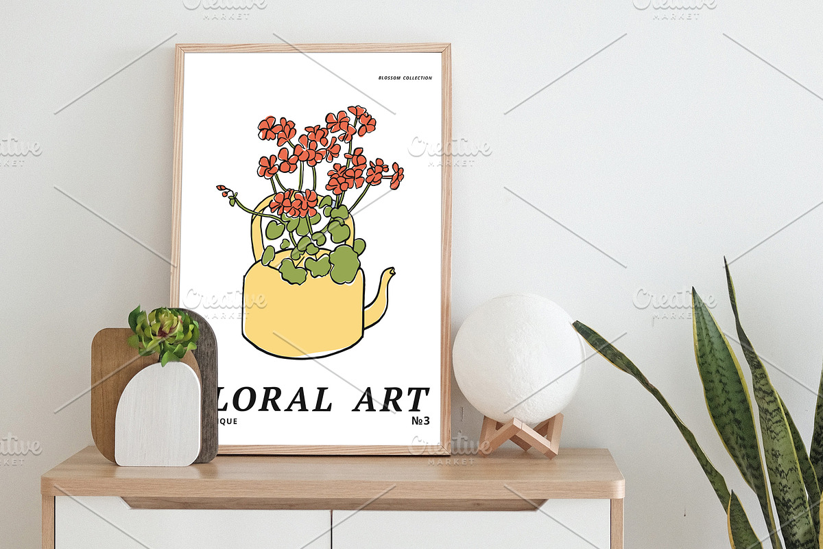 Art posters. Blossom collection, a Poster Template by oxygen_8 (Photo 8 of 10)