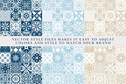 Azulejos Tile Collection, an Object Graphic by Paper Flowers Studio (Thumbnail 10 of 11)