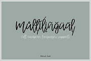 Albret Handwritten Script, a Script Font by Mr.Typeman (Thumbnail 7 of 9)