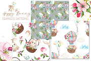 Easter Bunny. Watercolor collection, an Object Graphic by Ana-Sakuta (Thumbnail 21 of 27)