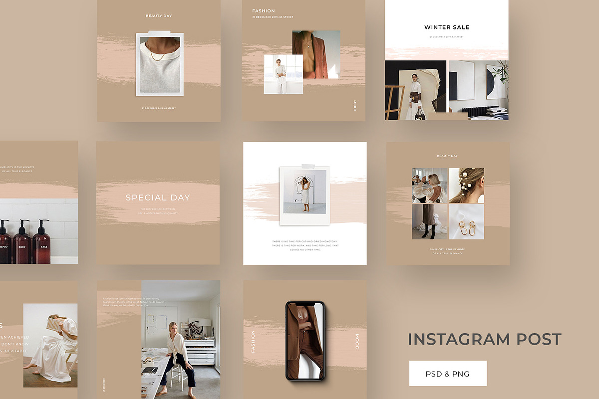 BEJE social media pack, a Social Media Template by Digital Breath templates (Photo 5 of 6)