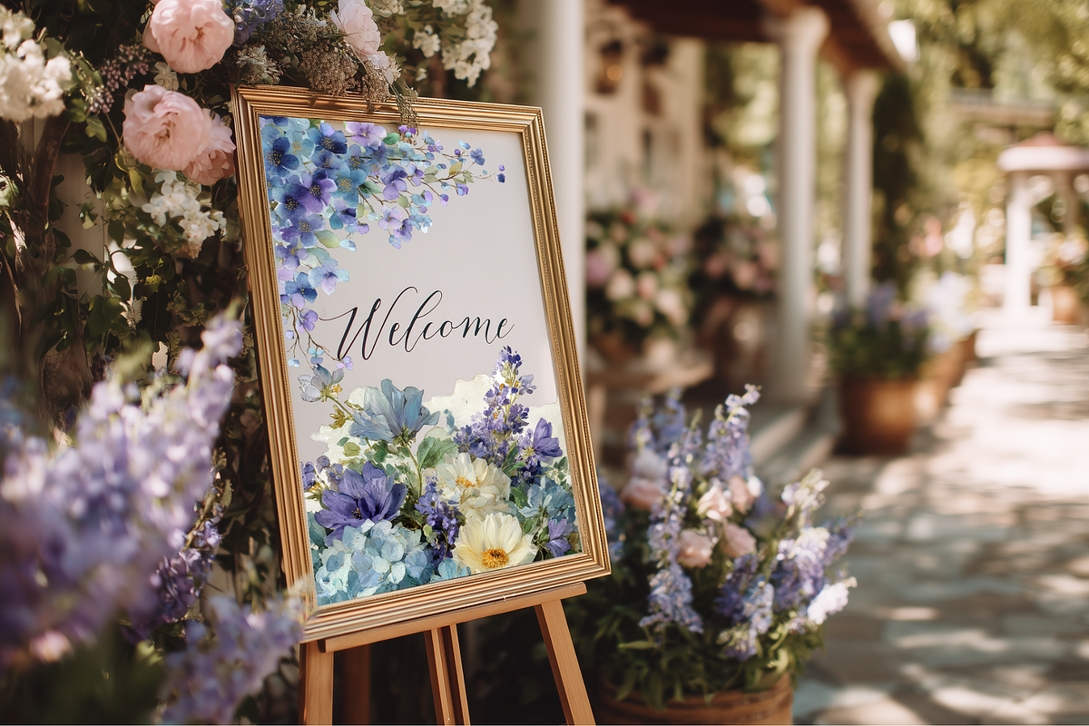 Secret Garden Wedding Map Elements, an Illustration by Loony Dream Designs (Photo 7 of 8)