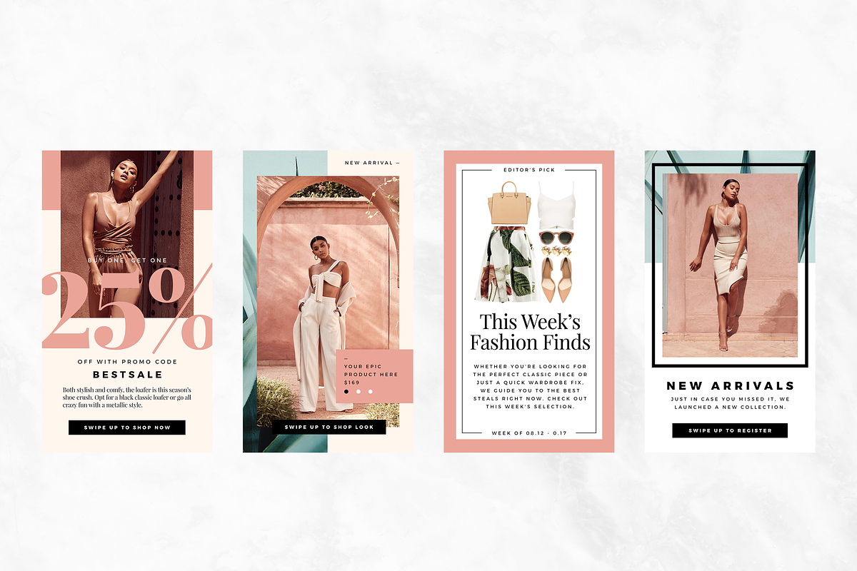 Fashion Promo IG Stories Pack, a Social Media Template by Providence Studio (Photo 6 of 7)