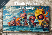 Big bundle of psychedelic background, a Decorative Illustration by KENO Mascots (Thumbnail 12 of 12)