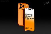 iPhone 17 Pro Mockup Set, an iPhone Mockup by Grid&Glow (Thumbnail 9 of 11)