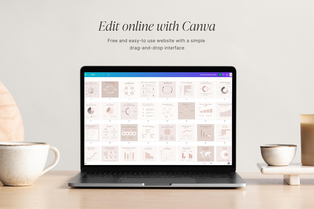 Infographic instagram templates, a Social Media Template by LiliesandBerries (Photo 16 of 17)