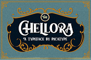 Chellora Typeface, a Serif Font by Picatype Studio (Thumbnail 1 of 10)