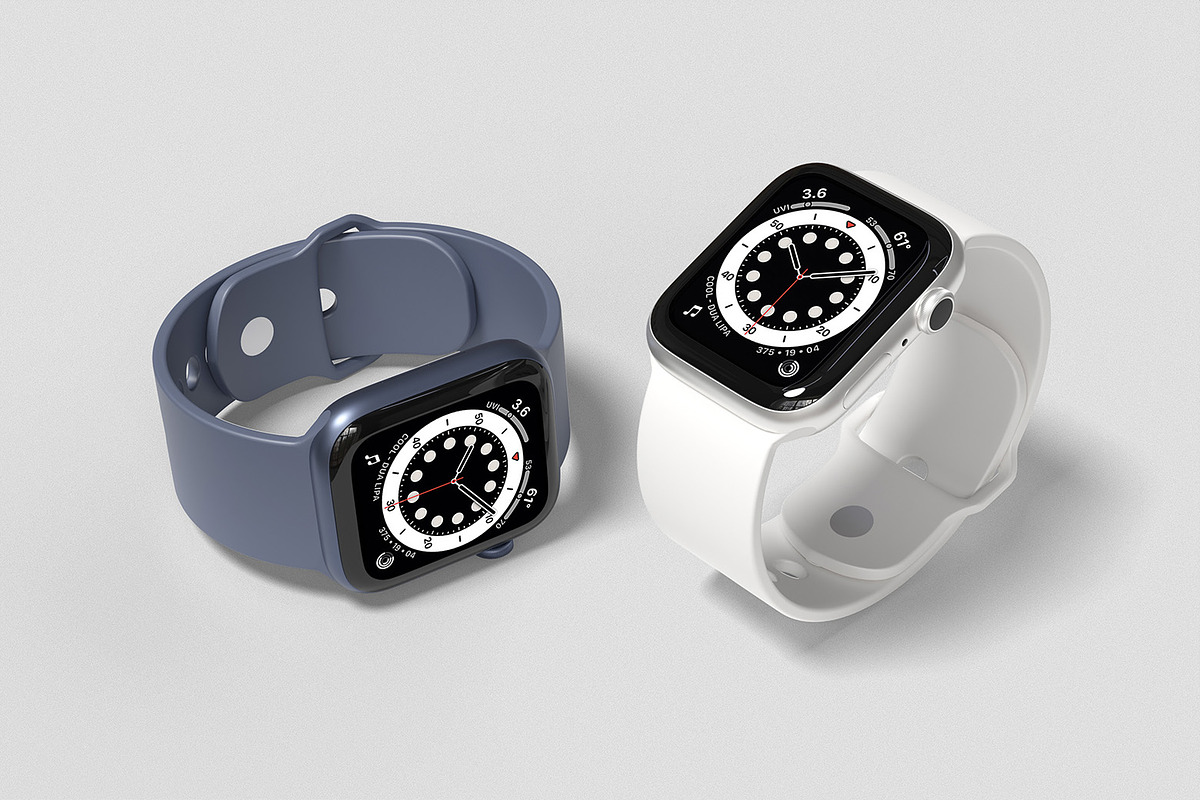 Smart Watch Mockup, a Device Mockup by mahremdesign (Photo 2 of 11)