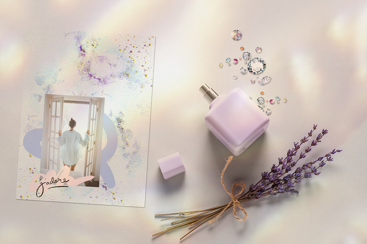 Floral Paper Textures, a Texture Graphic by sibel dayı (Photo 2 of 8)