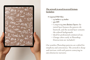 Irish Toile de Jouy Pattern Set, a Background Graphic by Hughes Studio (Thumbnail 6 of 9)