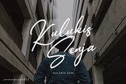 Antarig Blagu, a Script Font by pineungtype (Thumbnail 6 of 7)