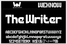 The Writer Font