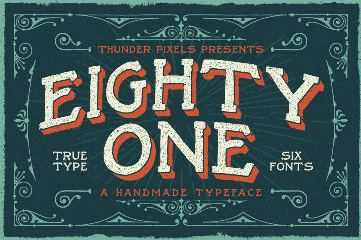 Eighty One Typeface