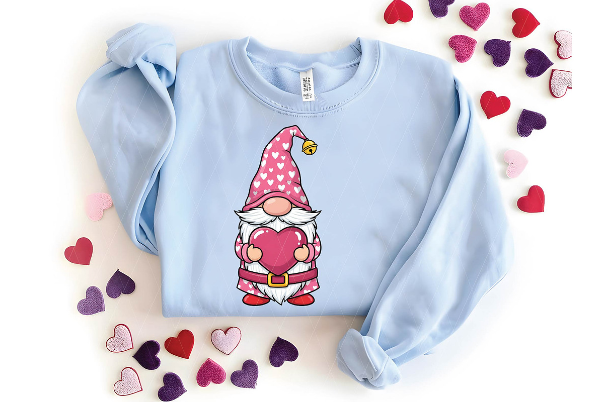 Valentine Gnomes PNG, Valentines Day, an Illustration by DreamPrint404 (Photo 5 of 8)
