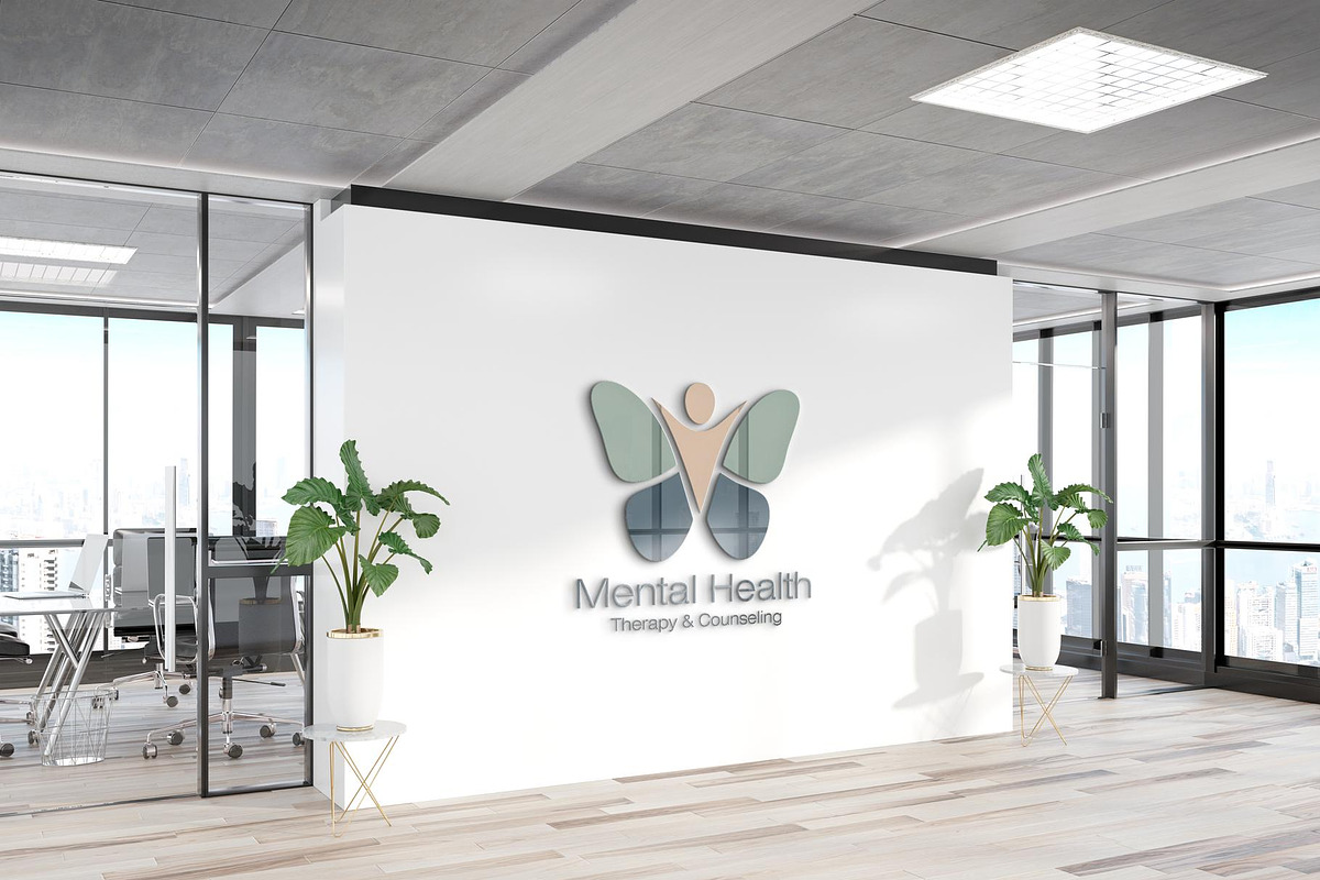 Mental Health Logo Design, a Branding & Logo Template by YUDesignStore (Photo 4 of 9)
