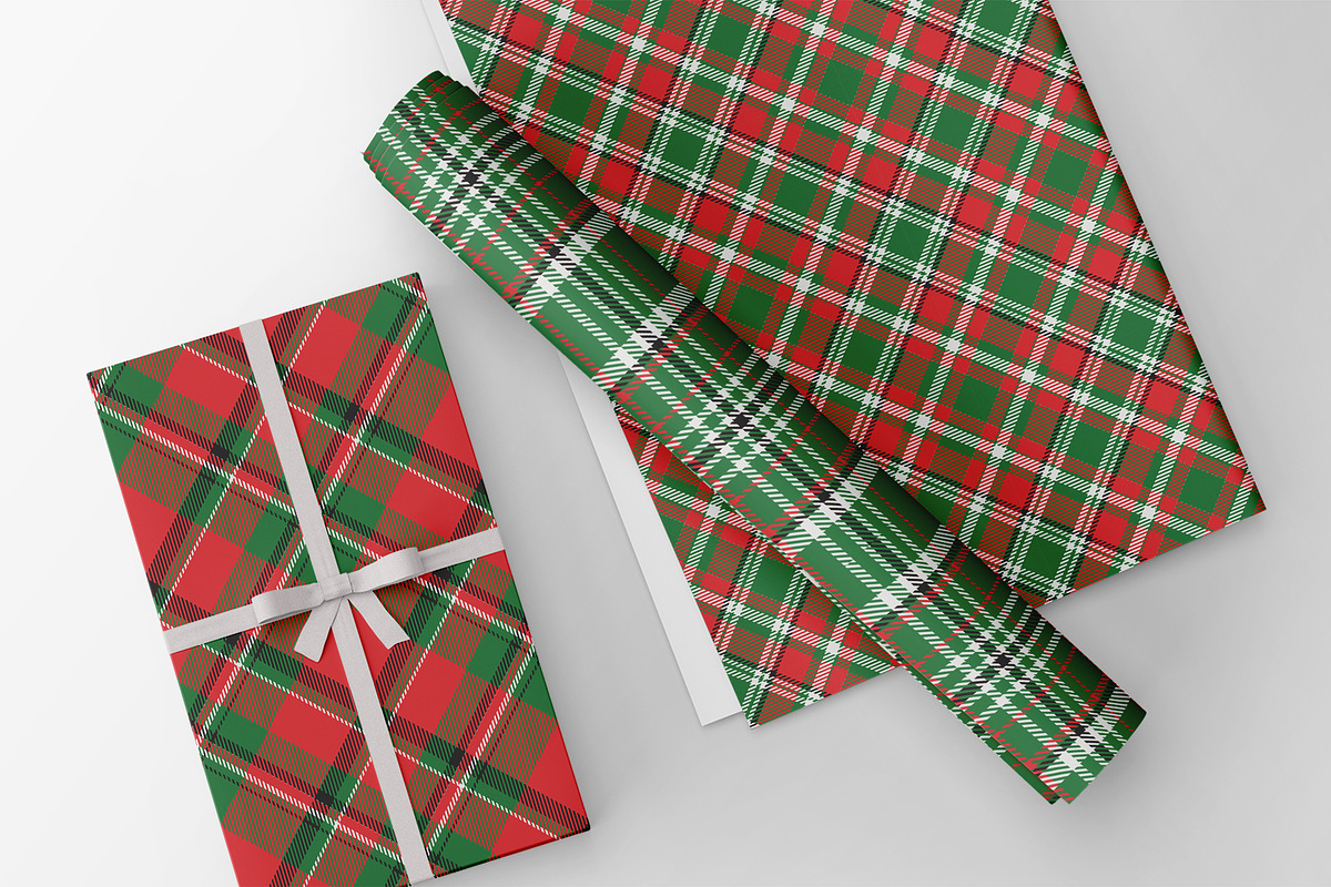 #80 Christmas Background for Holiday, a Pattern Graphic by Plaid4You (Photo 4 of 11)