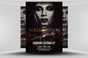 Halloween Party Flyer, a Flyer Template by MadridNYC (Thumbnail 1 of 3)