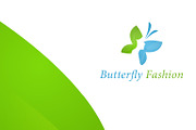 Butterfly Fashion Brand Template, a Stationery Template by MusiqueDesigns (Thumbnail 2 of 5)