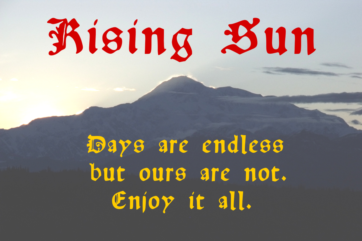Rising Sun