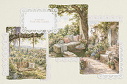 French Cottage Garden Watercolor Set, a Decorative Illustration by Euonia Meraki (Thumbnail 14 of 18)