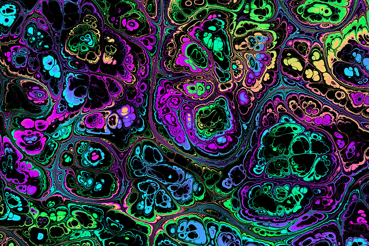 Acid psychedelic textures 50 Pack, a Texture Graphic by tkdesign (Photo 47 of 50)