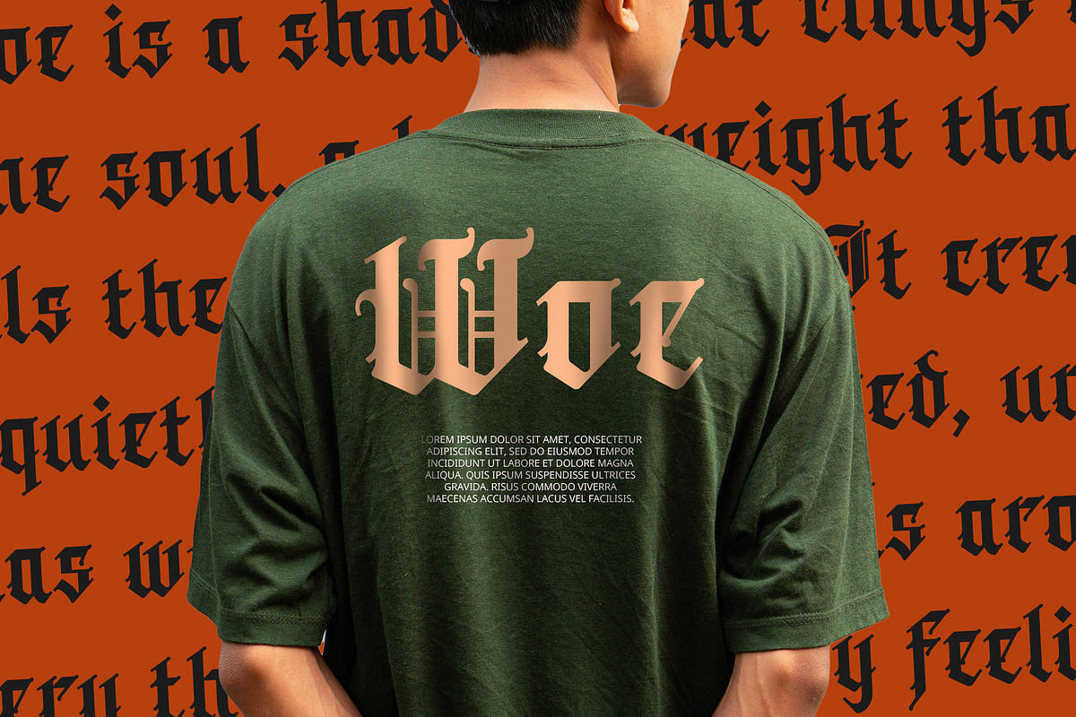 CS Morstan – Old English Font, a Blackletter Font by Craft Supply Co. (Photo 6 of 8)