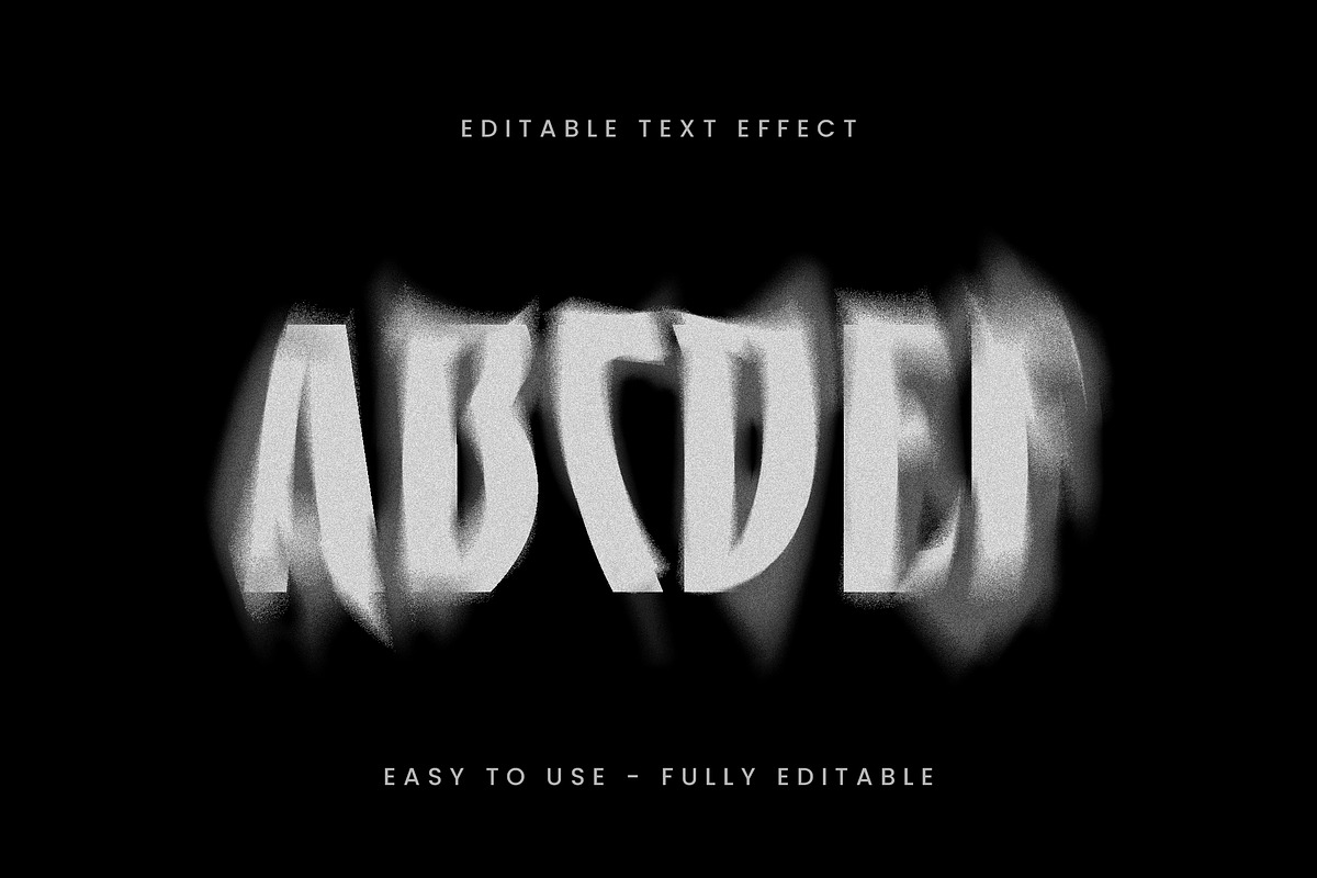 Spray Paint Blur Text Effect preview 3