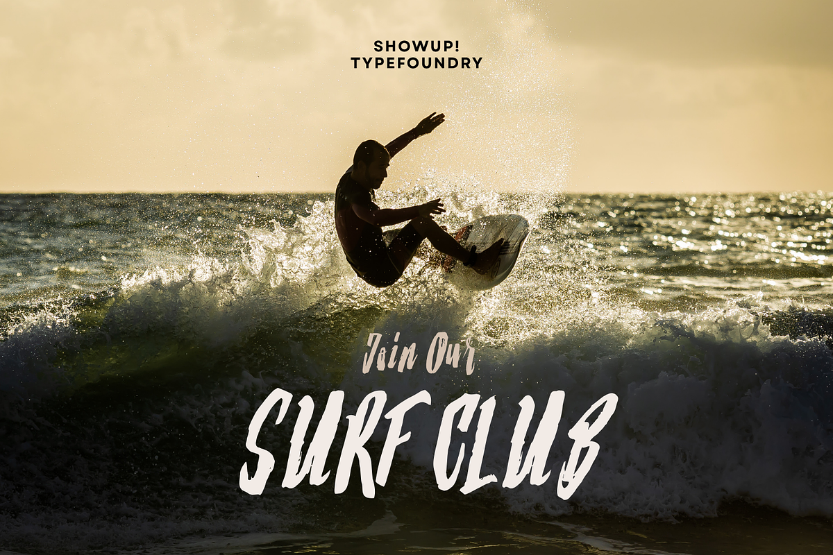 Strenght Script, a Script Font by ShowUp! Studio (Photo 2 of 11)