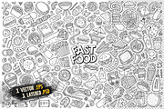 Fast Food Objects & Elements Set, an Object Graphic by BALABOLKA (Thumbnail 3 of 4)