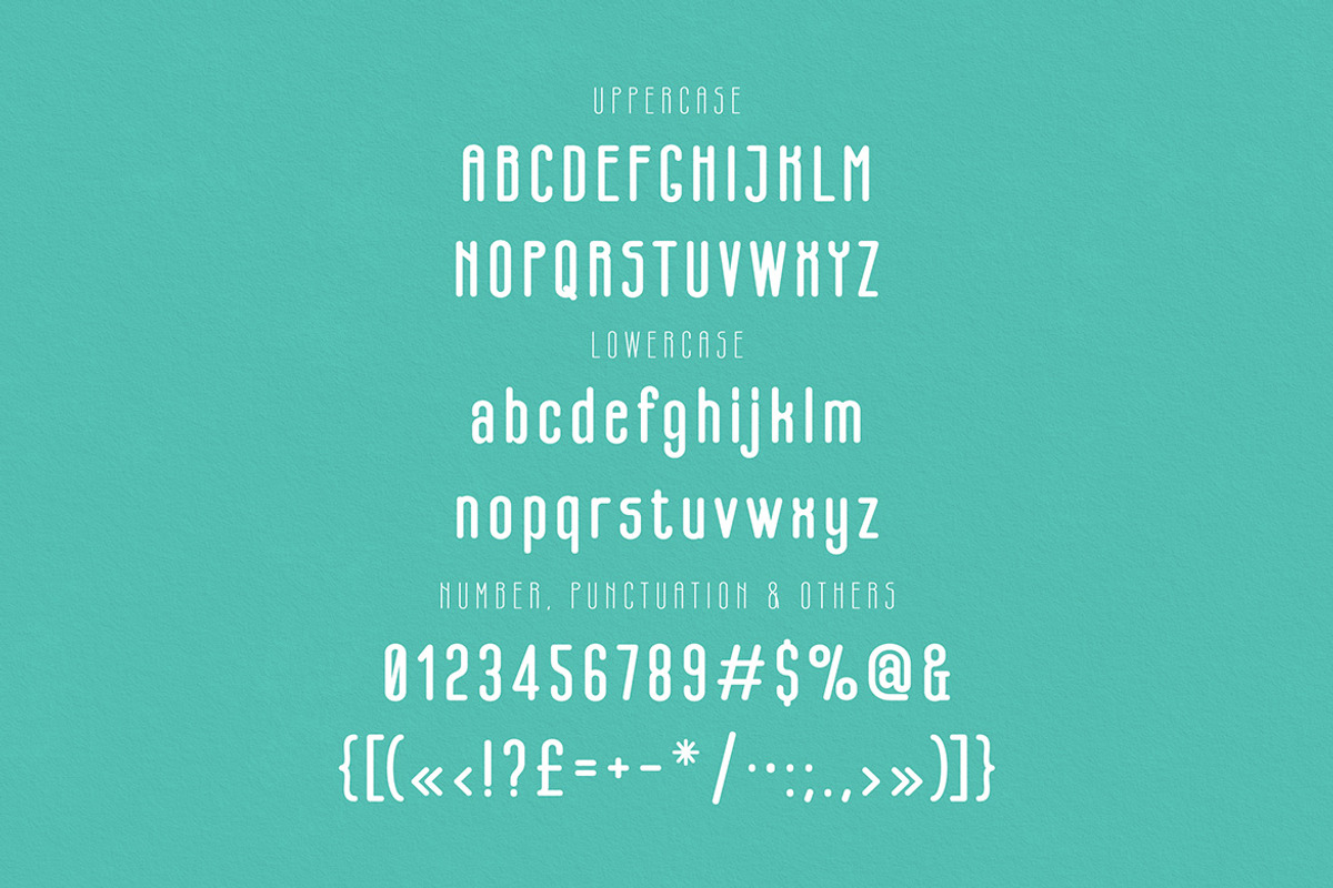 Marstian Monoline Condensed Sans, a Sans Serif Font by Cruzine (Photo 5 of 9)