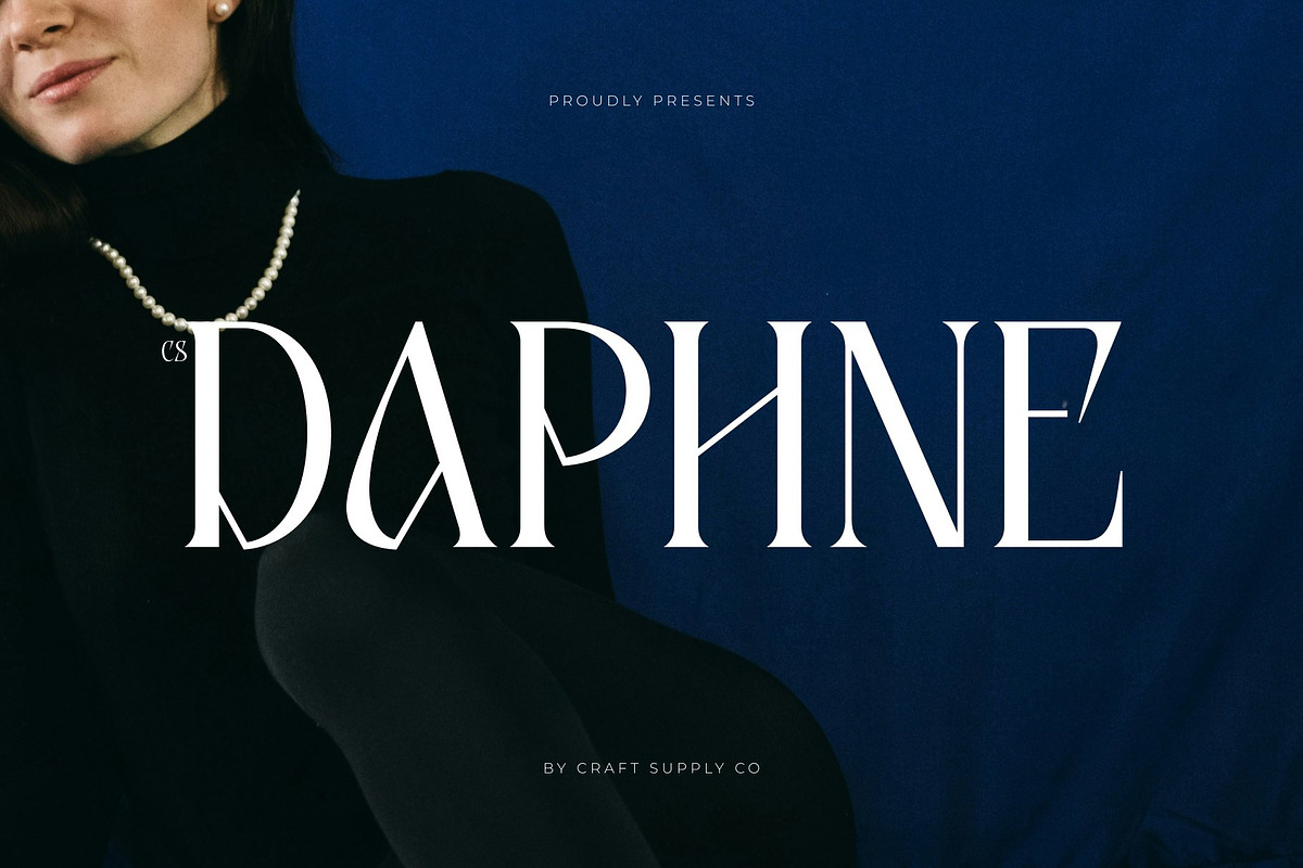 CS Daphne – Contemporary Font, a Serif Font by Craft Supply Co. (Photo 1 of 8)
