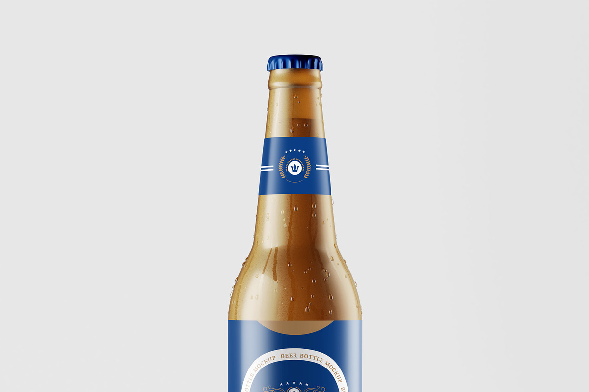 Realistic Beer Bottle Mock-up, a Print Template by Propex (Photo 14 of 19)