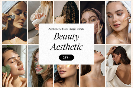 Beauty Stock Images Bundle, a Beauty & Fashion Photo by Helospace