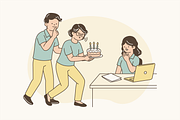 Office Life Uncut Illustration, an Object Graphic by Jump Studio (Thumbnail 11 of 12)