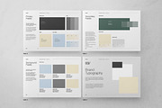 Minimalist brand guidelines, a Brochure Template by Proonty (Thumbnail 3 of 9)