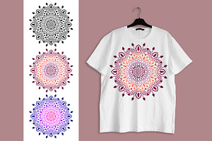 Mandala. Indian antistress medallion, an Object Graphic by jelisua88