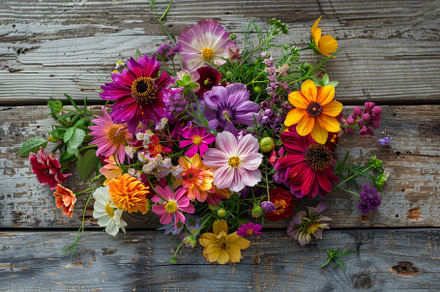 A vibrant collection of various flow, a Photo by Tanuart