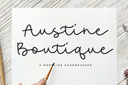 Austine Boutique Font, a Script Font by Balpirick Studio (Thumbnail 1 of 6)