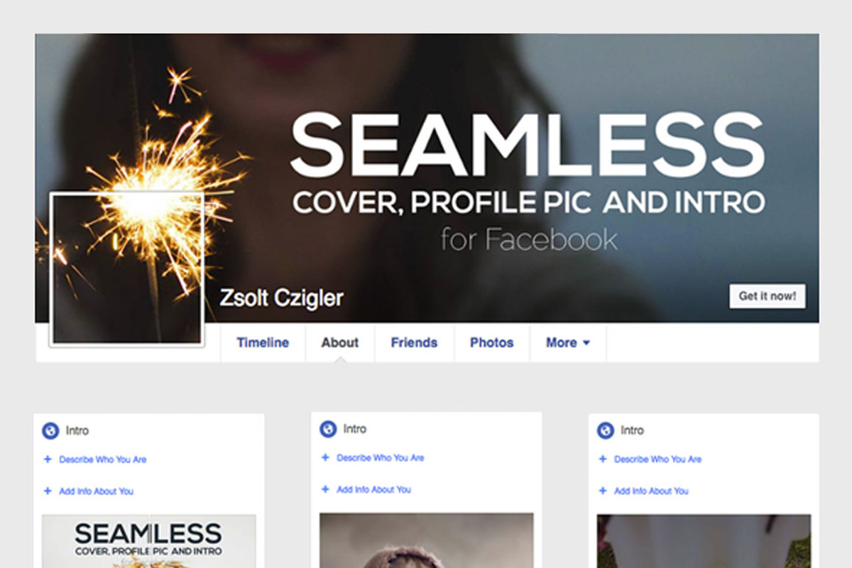 Seamless Facebook Photo Creator, an Action Add-On by wowproduction (Photo 1 of 8)