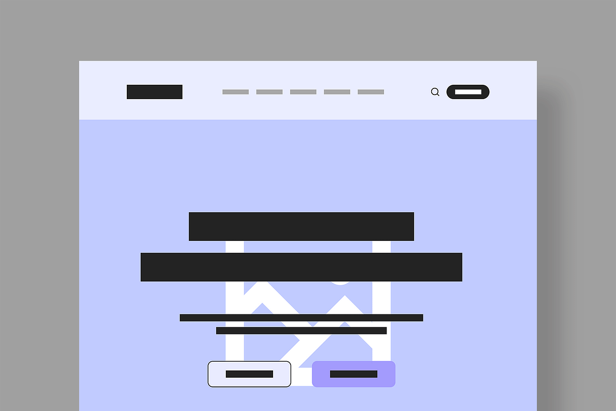 Landing Page Wireframe Template, a Landing Page Template by MightyDesign (Photo 2 of 9)