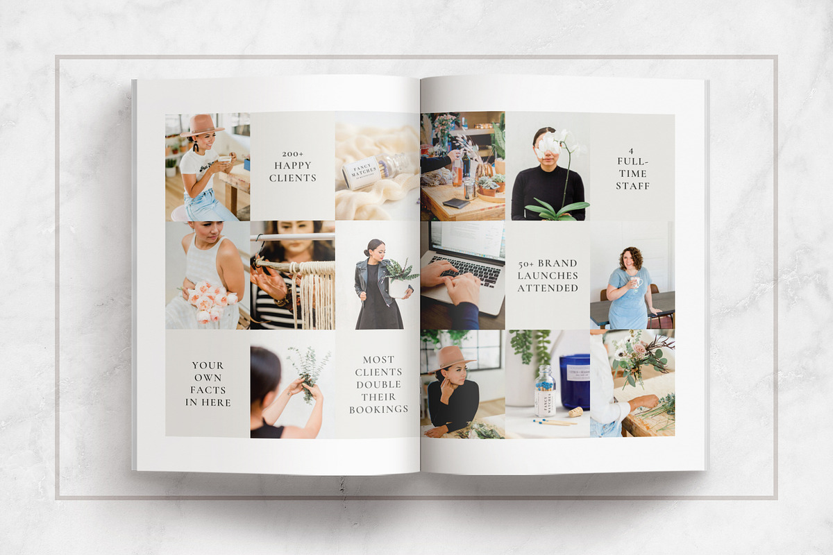 Adeline - CANVA Pricing Guide Doc, a Magazine Template by Gillian Sarah (Photo 10 of 12)