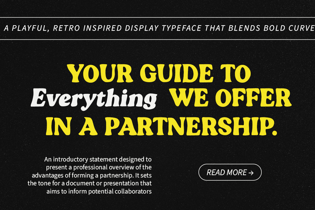 Blogeris Display, a Handwritten Font by Youngtype.Std (Photo 4 of 10)